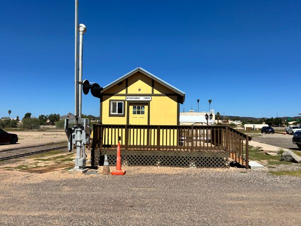 The Interchange Tower at Pinnacle Peak & Southern Railroad
