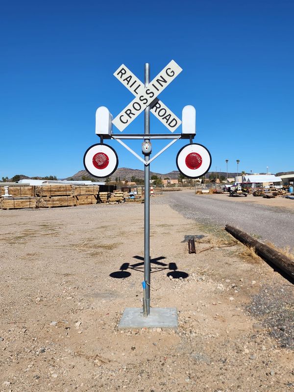 Pinnacle Peak & Southern Railroad sign