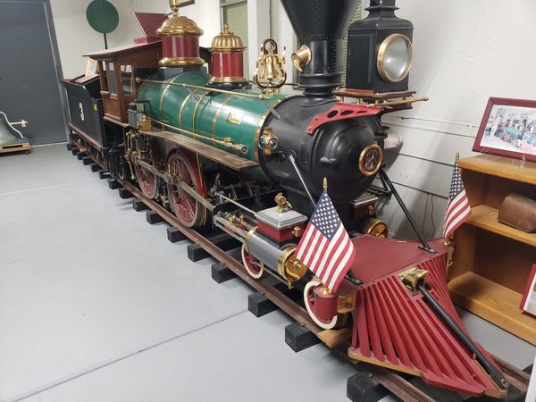 Miniature train at Pinnacle Peak & Southern Railroad